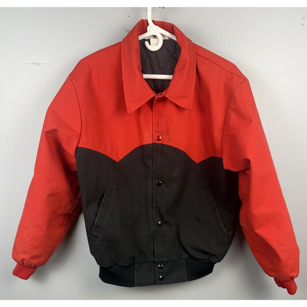 Vtg West Ark Canvus Jacket Size Medium Made In USA
